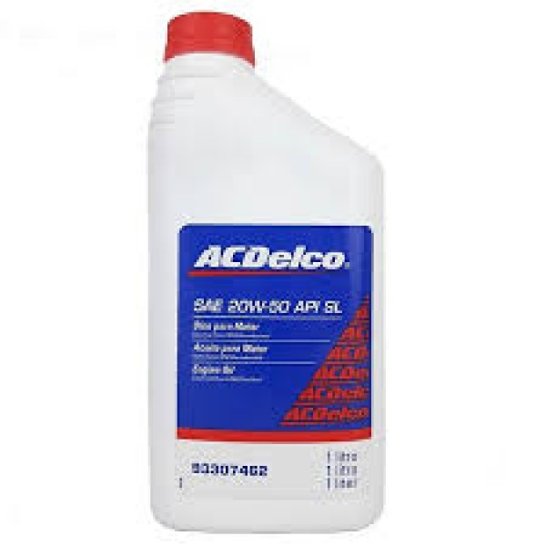 Óleo de Motor ACDelco SAE 20W-50 API SL