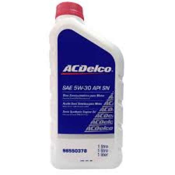 Óleo de Motor ACDelco SAE 5W-30 Semi-Sintético API SN
