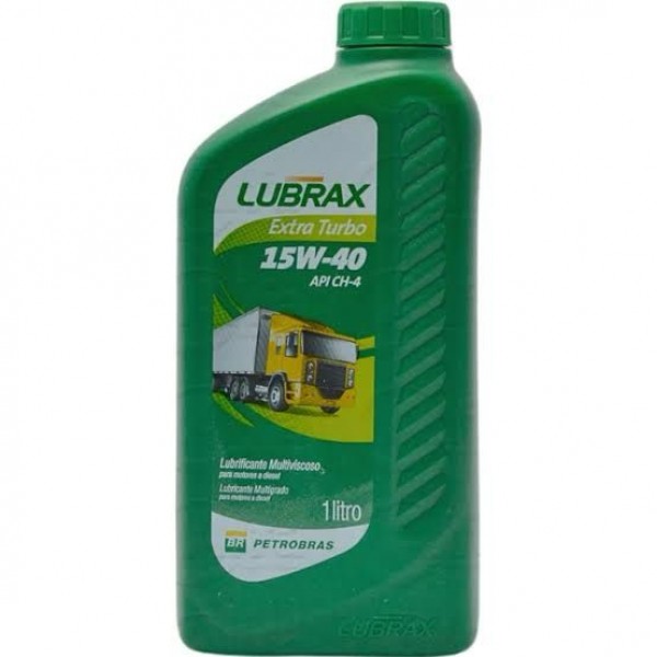 Óleo Lubrificante Lubrax Extra Turbo 15W-40 API CH-4 1L