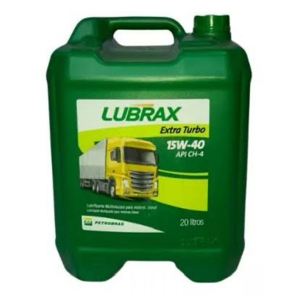 Óleo Lubrificante Lubrax Extra Turbo 15W-40 20L