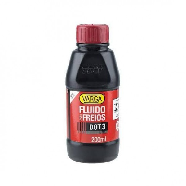 Fluido para Freios Varga DOT 3 200ml