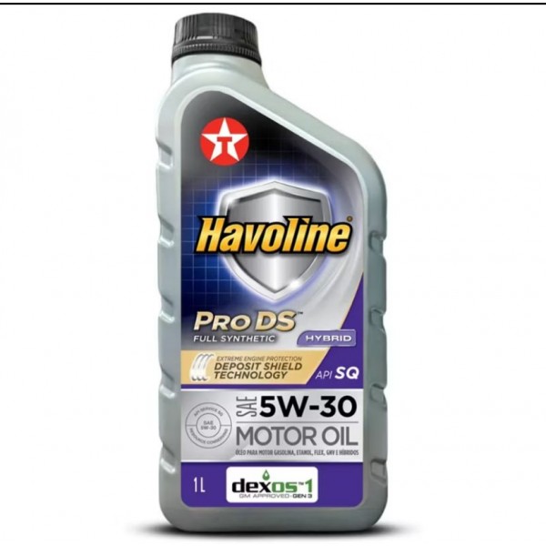 Havoline Pro DS Hybrid 5W-30 Óleo de Motor Sintético 1L