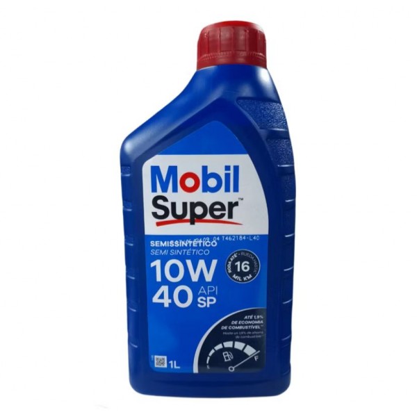 Óleo Lubrificante Mobil Super 10W40 Semissintético 1L