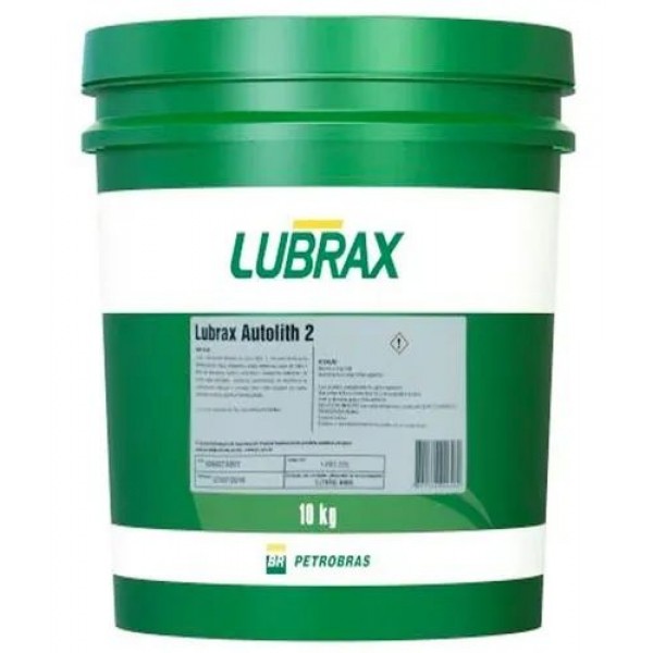Graxa Lubrificante Lubrax Autolith 2 - 10kg