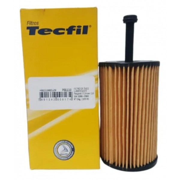 Filtro de Óleo Lubrificante Tecfil Peugeot/Citroen 1.6 16V