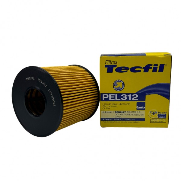 Filtro de Óleo Lubrificante Tecfil PEL312