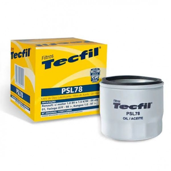 Filtro de Óleo Lubrificante Tecfil PSL78