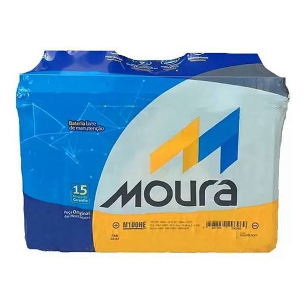 Bateria Automotiva Moura M100HE