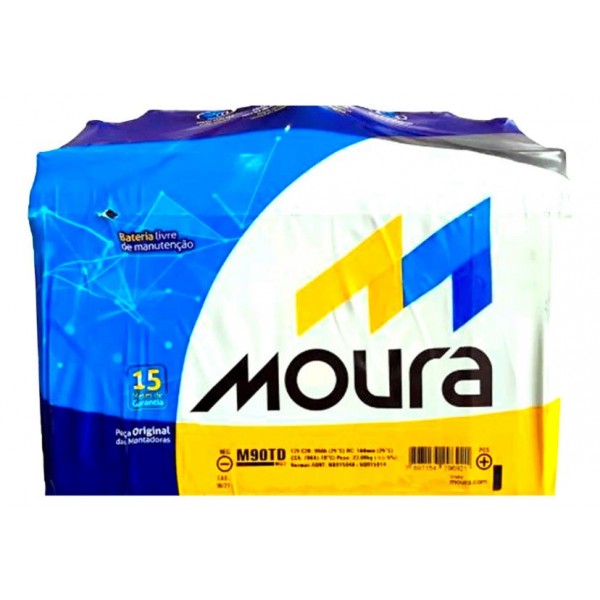 Bateria Moura M90TD - 90 Ah