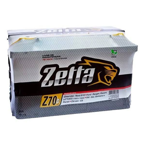 Bateria Automotiva Zetta Z70