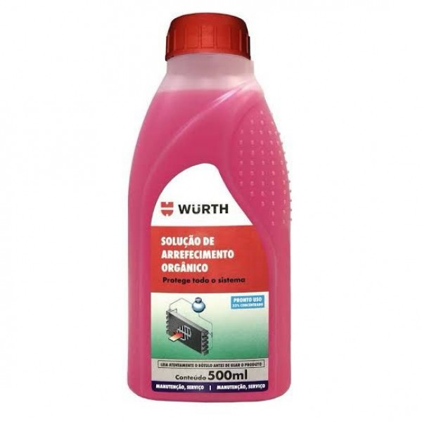 Solução de Arrefecimento Orgânico Wurth 500ml