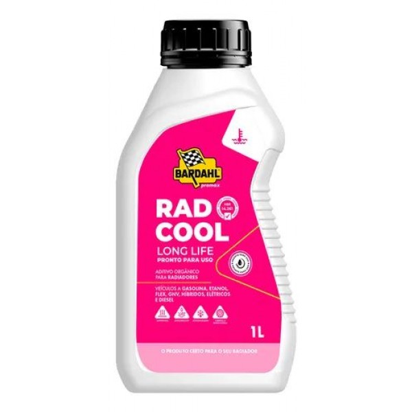 Aditivo para Radiadores Rad Cool Long Life Bardahl 1L