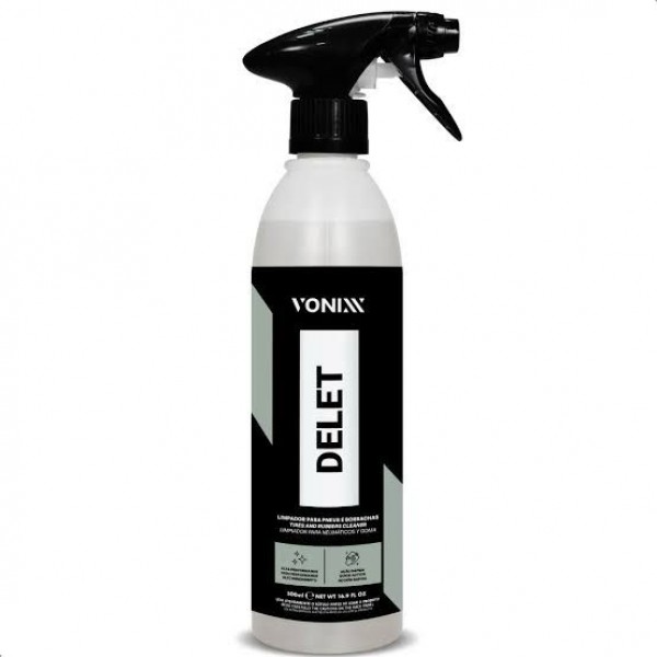 Limpador Para Pneus e Borrachas Vonixx Delet 500ml