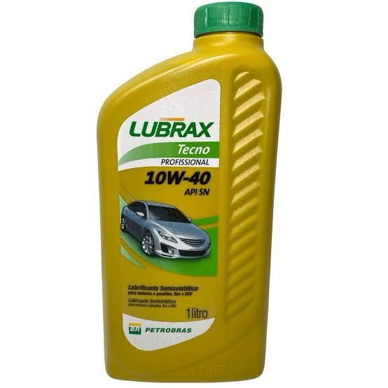 Lubrificante Semissintético Lubrax Tecno 10W-40 API SN - 1 Litro