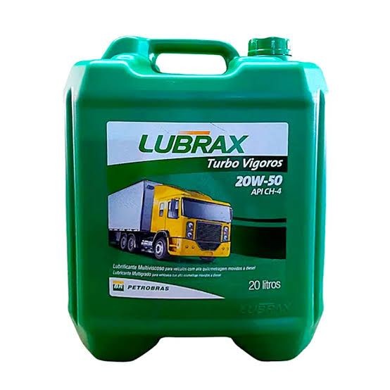 Óleo Lubrificante Lubrax Turbo Vigoro 20W-50 20L