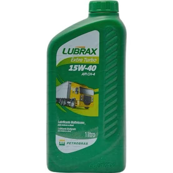 Óleo Lubrificante Lubrax Extra Turbo 15W-40 API CH-4 1L