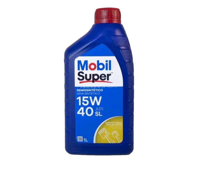 Óleo Lubrificante Semissintético Mobil Super 15W-40 1L