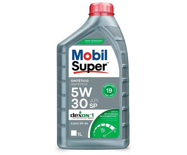 Óleo de Motor Sintético Mobil Super 5W-30 1L DEXOS 1