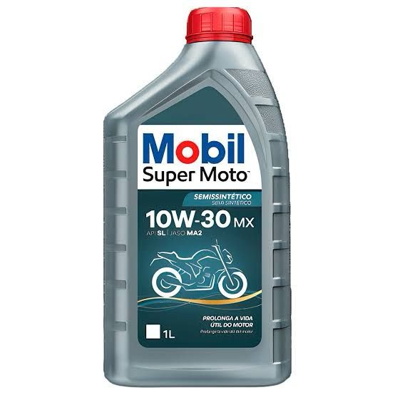 Óleo Mobil Super Moto 10W-30 MX Semissintético 1L