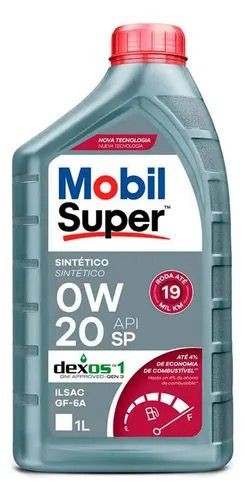 Óleo Lubrificante Sintético Mobil Super 0W-20
