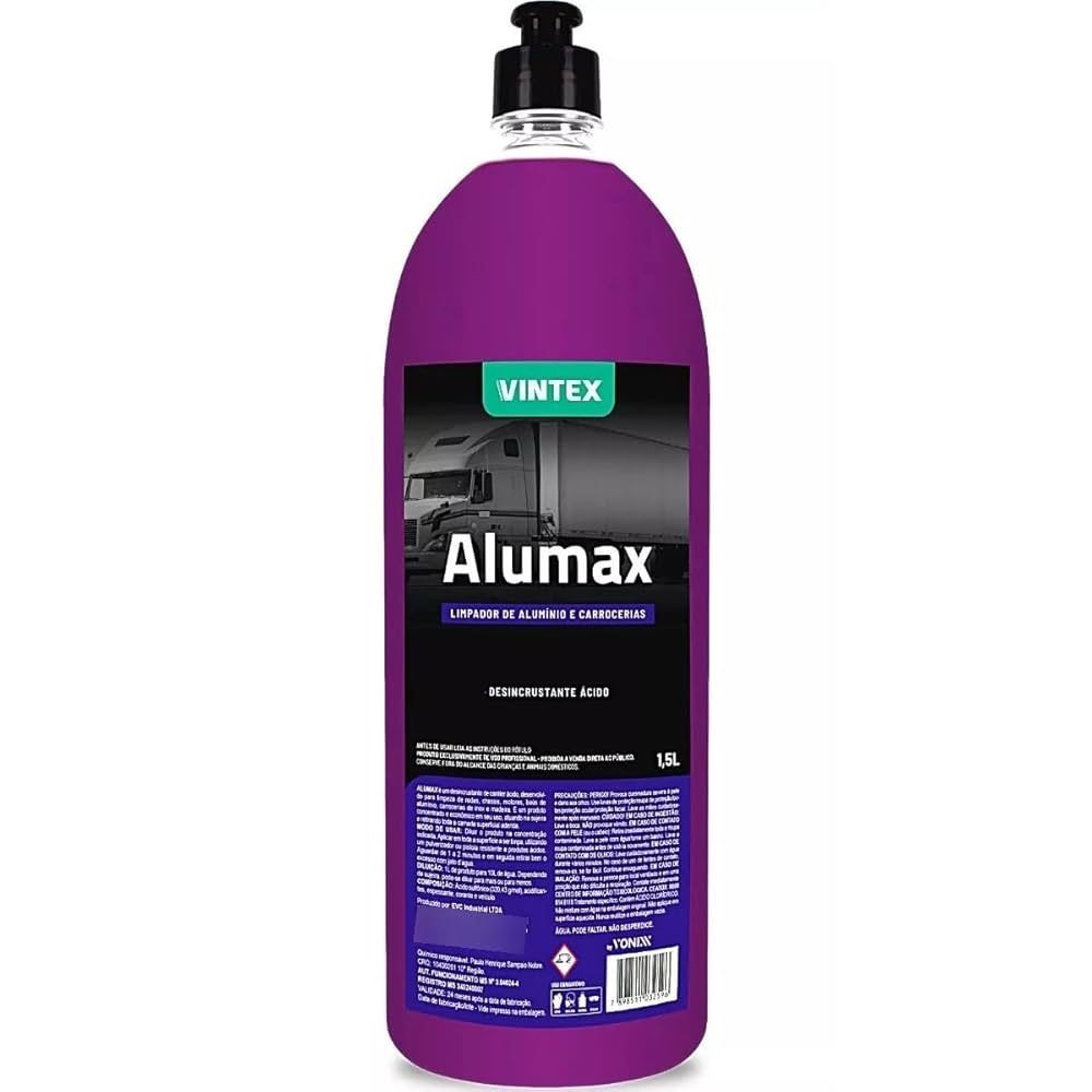 Limpa Alumínio e Carrocerias Alumax Vintex 1,5L
